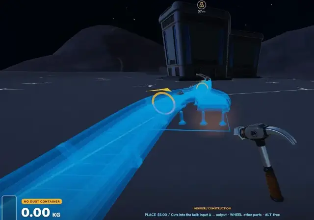 Moon Sweepers merger input output ports
